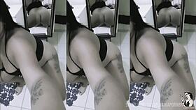 suellen santos burns with sensual heat as colombian milf