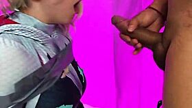Gwen Stacy Swallows Huge Load After Kinky Cosplay Blowjob!