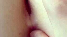 Curious Babe Caught Masturbating Gets Pussy Filled with Hot Creampie