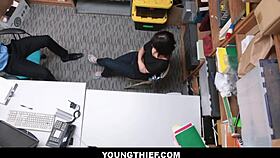 penelope reed cute shoplifter stripped searched and fucked hard