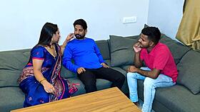 sexy bisexual couple invites stud for big tits ass play 🔥🍑