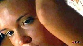 blonde brunette lesbians lick tight asses before anal toys