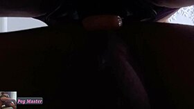 she spreads wide craving a deep asshole pounding from behind