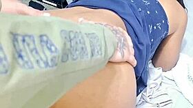 this gaping ebony ass is wide open for your christmas dick