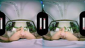 dani jensen cosplays poison ivy in immersive vr scene