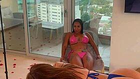 Emmanuel Lustin Drills Two Latinas in Intense Massage BBC Pound