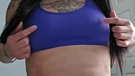 Belle Petite 18+ Emy Angel Teases Sexy Petite Body Seductively
