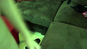 tenant blows then takes missionary pounding at work