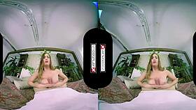 dani jensen cosplays poison ivy in immersive vr scene