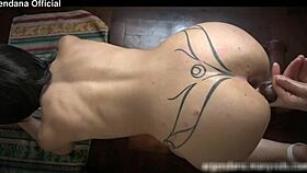 Digging this huge toy fisting stretch