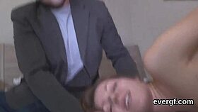 frisky buddy bangs exgf hard for cash while boyfriend watches