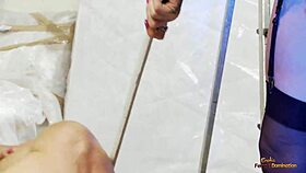 can his thick cock please both these busty milfs?