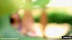 Amirah Adara bikini poolside lesbian fingering orgasm