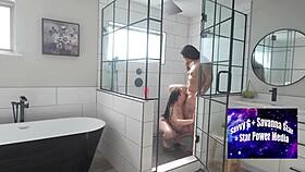 Sexy Lesbian Couple Fucks Two BBC Friends