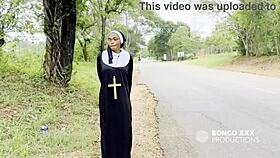 What If I Worshipped This Horny Ebony Nun's Big Ass?
