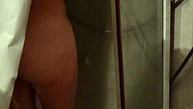 hey, caught this big titted wet teen in the shower, wanna join?