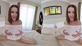 i'm your perfect girl, watch me tease my big tits and cum hard just for you pov