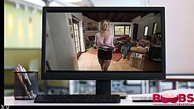 Oh god this young stud pounds my huge tits monster cock style so deep and relentless!