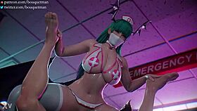 hot succubus morrigan aensland fights and fucks street style relentlessly
