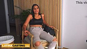 colombian bombshell rides monster cock pov in hardcore casting fuck