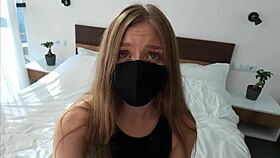 our steamy love triangle explodes into a wild threesome with dirty talk and huge legs spread wide