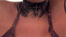 damn girl youre all wet from gym training juices running down your legs