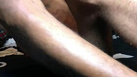 cheap fat slut's narrow ass squirting on monster cock in hotel