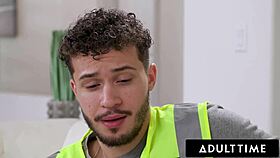 PETITE MOLLY CRAVES BIG DICK DRIVER'S CUM TO CURE HER!