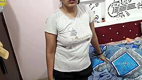 I blackmailed and fucked the cheating indian slut