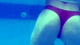 wet ashley rose rocks poolside as submissive fuck doll