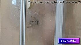 Hot Italian milf's sensual shower tits pussy vibrator play!