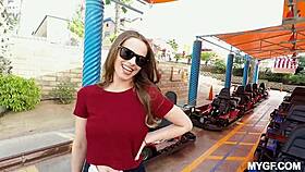 Jillian Deepthroats Cowgirl Rides To Shaved Pussy Creampie Facial