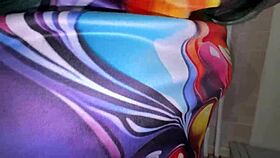 busty huge ass milf stuck in closet takes triple hole pounding