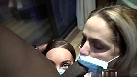 masked cock whores deepthroat bbc ignoring social distancing