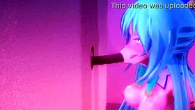 Craving Aqua's Gloryhole Temptation?