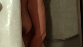 hey, caught this big titted wet teen in the shower, wanna join?