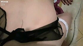 lettys tight asshole stretched wide by rough brazilian cock in maid costume anal pounding.