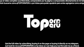 check out f�tima the insatiable peruvian nurse modeling her tight uniform creampie