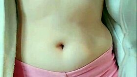 cute pigtail student fresh from shower gropes big tits and wet pussy ahegao