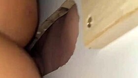 Wife Sucks Glory Hole Cocks While Husband Films Naughtily