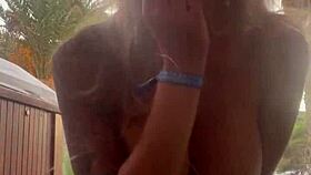 hey monika fox fingers shaved pussy till she squirts hard