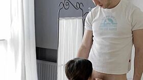 young tattooed babe bounces on masseur's throbbing cock in hidden cam ride 