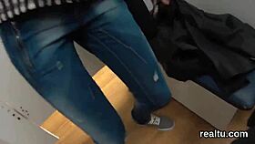 czech babe tempted in mall stripped fucked pov