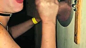 i sucked big dick glory hole swing house mouth cum