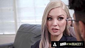 busty milf kenzie taylor titty fucks and licks young stud pov