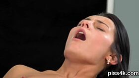 lesbian cuties squirt after piss splash