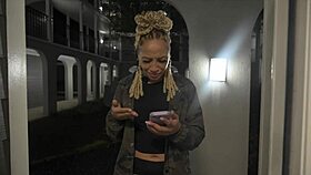 tall ebony goddess dominates with facesitting ass worship and ruined orgasm