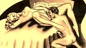 i adore this vintage erotic art passion