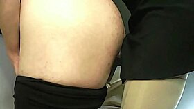 brunette straps on and pegs tight ass breaking it wide