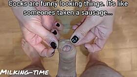 i crave milking cocks with my lactating tits handjob compilation feels so good